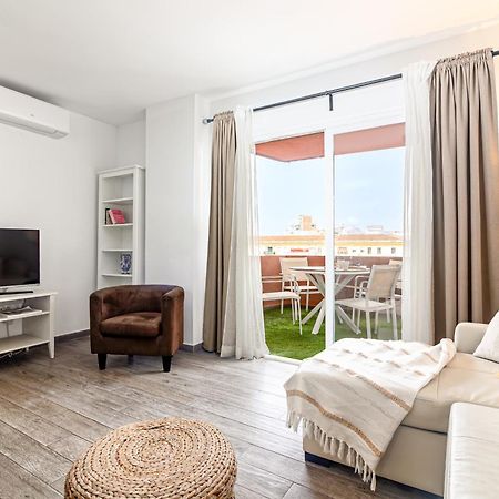 Malaga Center Flat Beach&Terrace Exterior foto