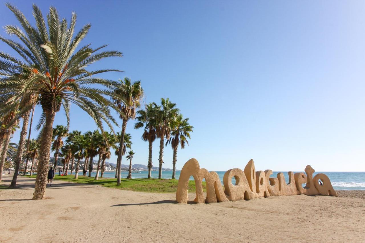 Malaga Center Flat Beach&Terrace Exterior foto