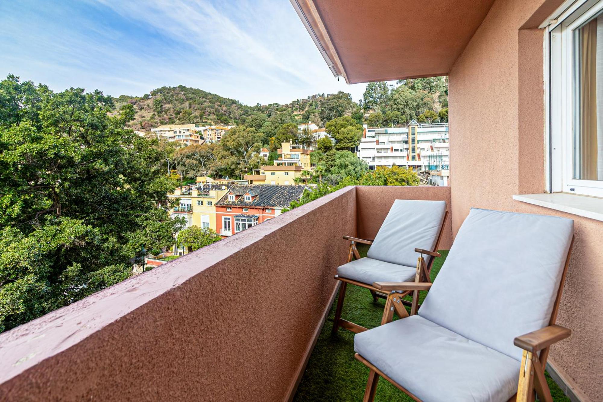 Malaga Center Flat Beach&Terrace Exterior foto